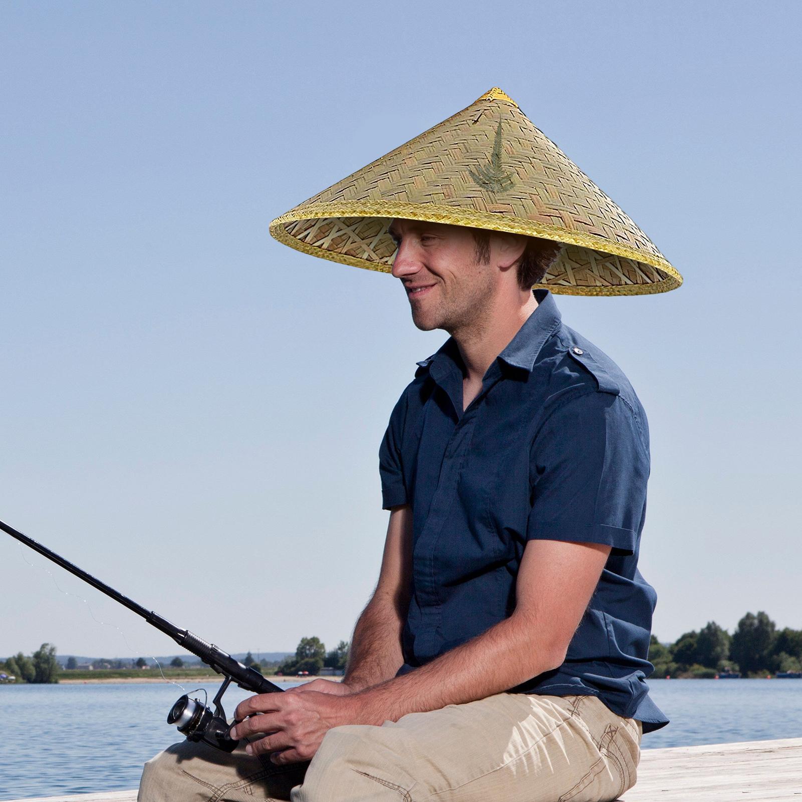 Chinese Straw Hat Handmade Rat - огляд і ціна Bucket Hat Straw