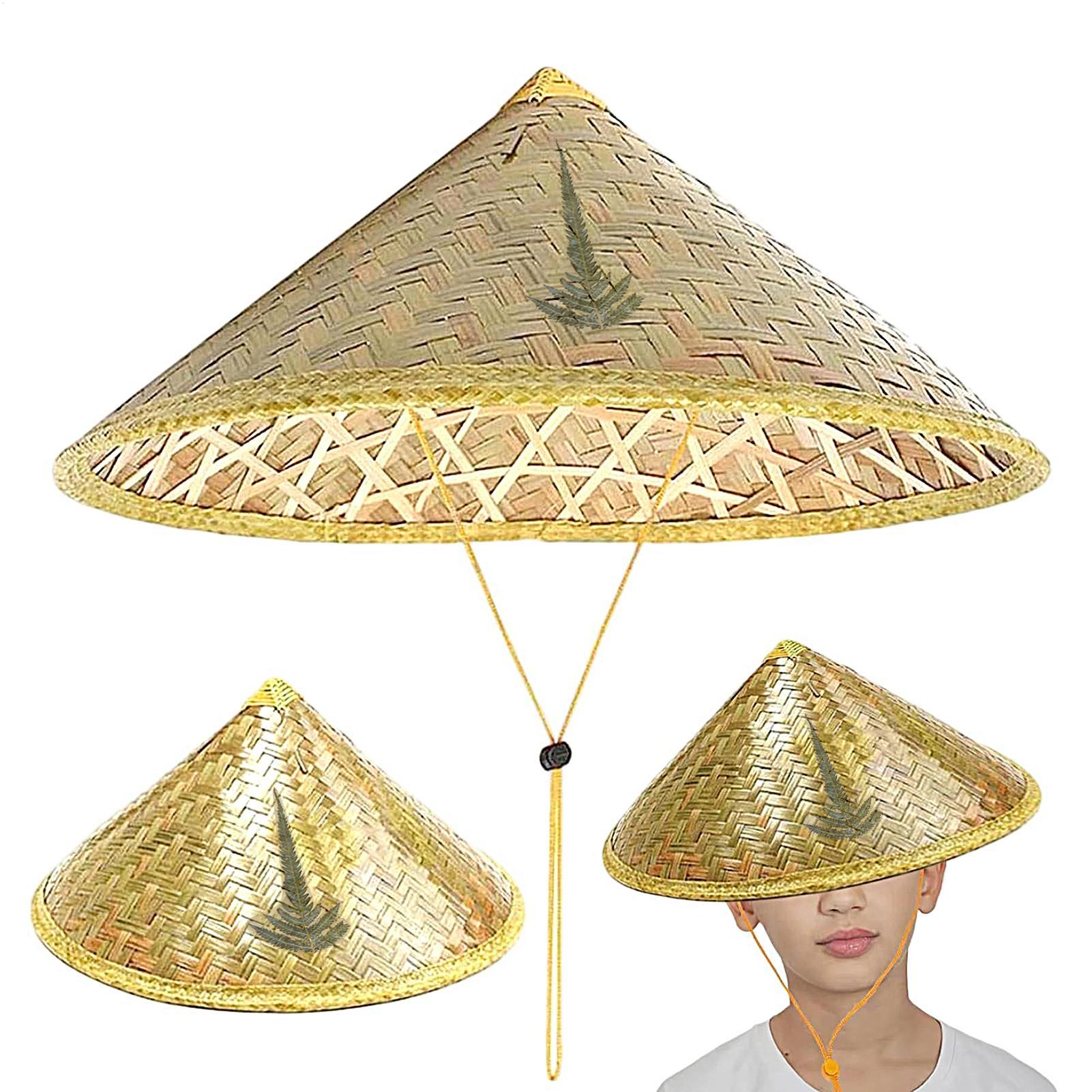 Chinese Straw Hat Handmade Rat - огляд і ціна Bucket Hat Straw