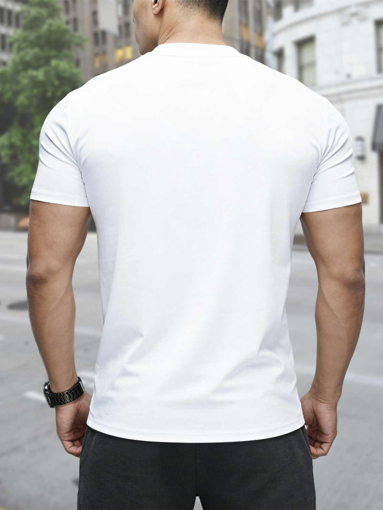 Men's t-shirts 2026 Summer Sho - огляд і ціна Tee Graphic Print