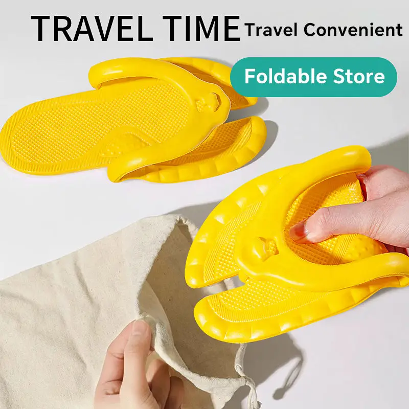 Compact Travel Slippers Women  - огляд і ціна Flip Flop Leather Men