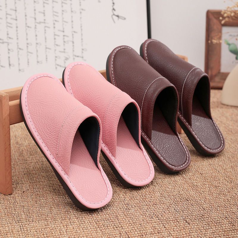 Home Leather Slippers Men and  - огляд і ціна Flip Flop Leather Men