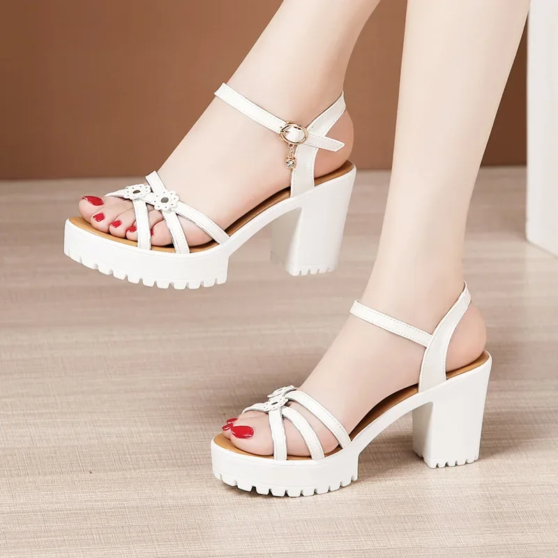 8cm Small Size 32-43 Elegant F - огляд і ціна Casual Sandal Leather